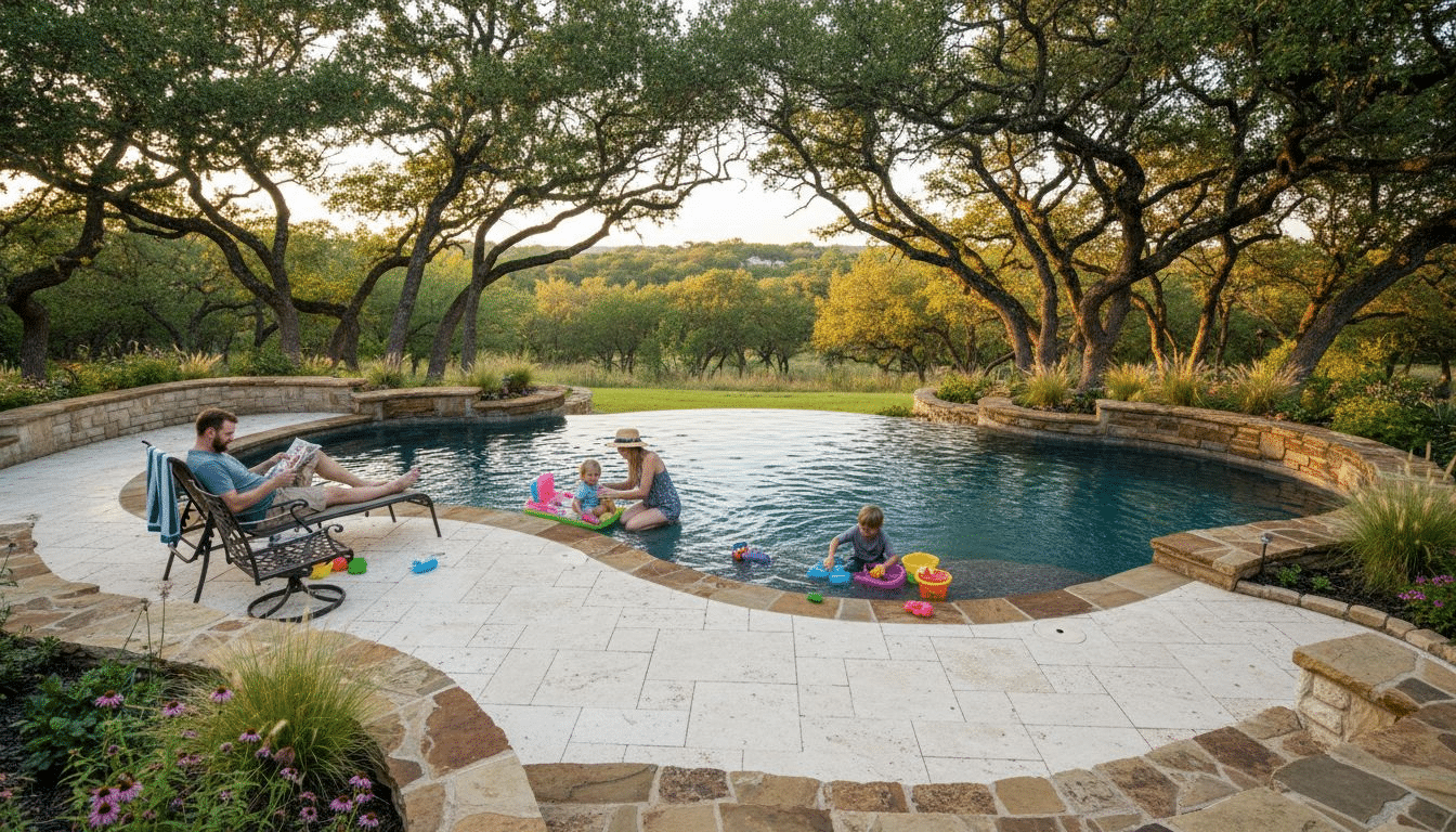 1771830468089_image Family relaxing by pool in Texas backyard